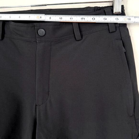 Mack Weldon Radius Flex Short Mens S Asphalt Gray Athleisure Golf 9" Inseam - Picture 10 of 13